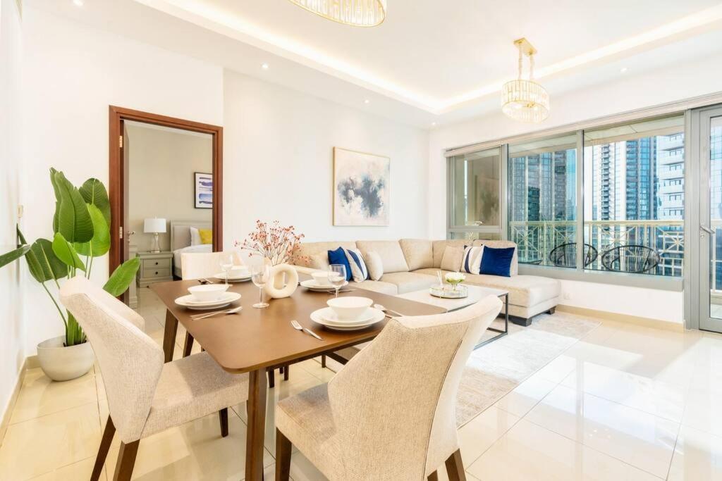 New! Luxury 3Bedroom With Spectacular Burj Views Downtown Dubai Bagian luar foto