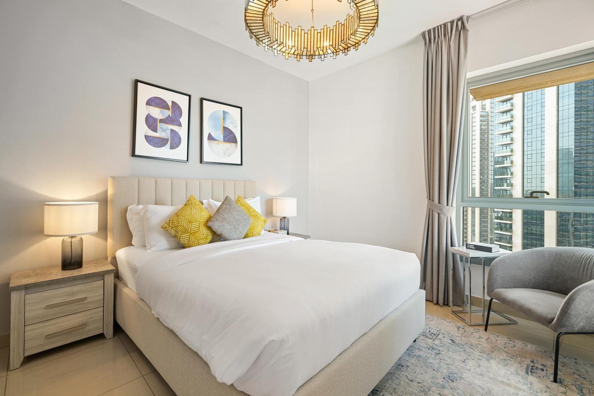 New! Luxury 3Bedroom With Spectacular Burj Views Downtown Dubai Bagian luar foto