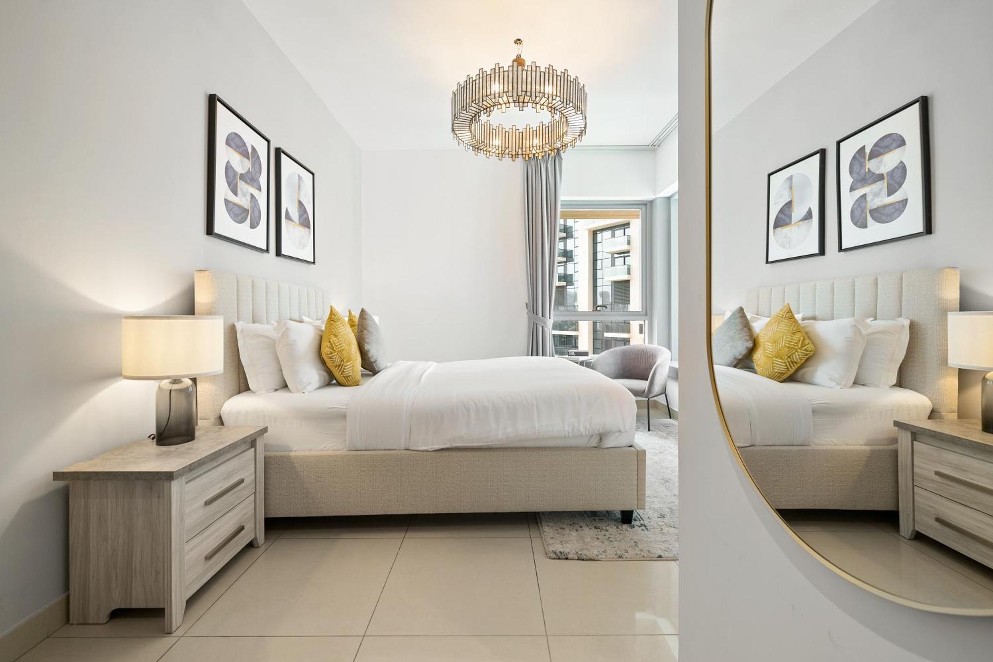 New! Luxury 3Bedroom With Spectacular Burj Views Downtown Dubai Bagian luar foto
