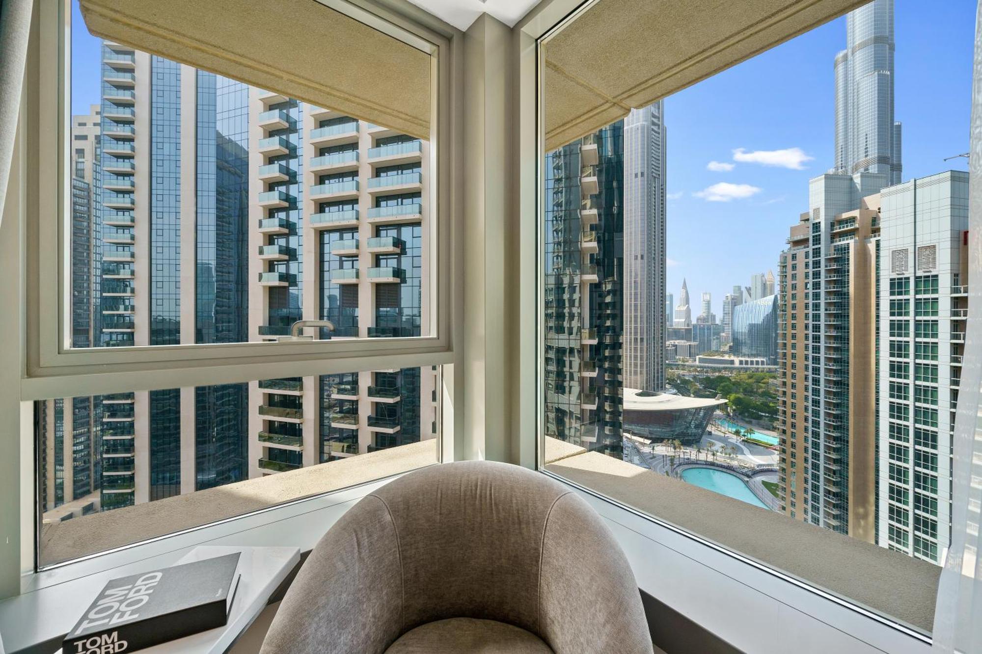 New! Luxury 3Bedroom With Spectacular Burj Views Downtown Dubai Bagian luar foto